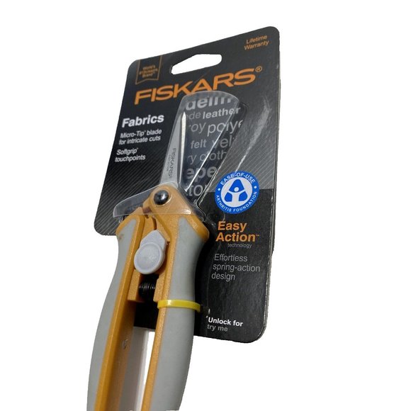 Fiskars Fabric Scissors Microtip Blade - Picture 4 of 6